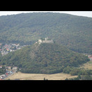 Die Ruine der Hainburg vom Braunsberg aus